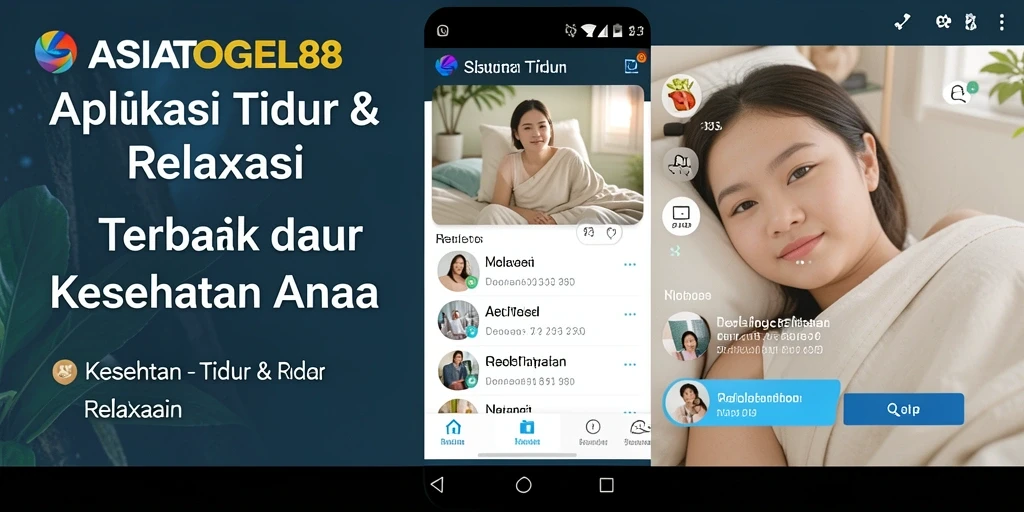 Antarmuka ASIATOGEL88 dengan berbagai pilihan suara relaksasi.