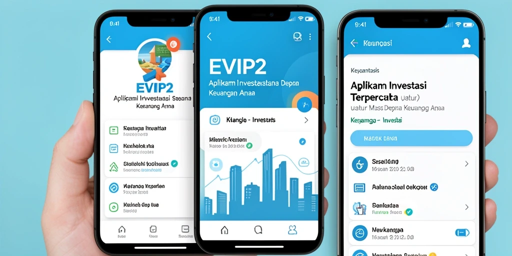 Tampilan antarmuka EVIP2 yang intuitif untuk investasi yang lebih baik.