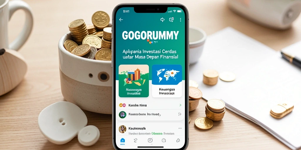 Antarmuka intuitif GOGORUMMY untuk investasi lebih baik.