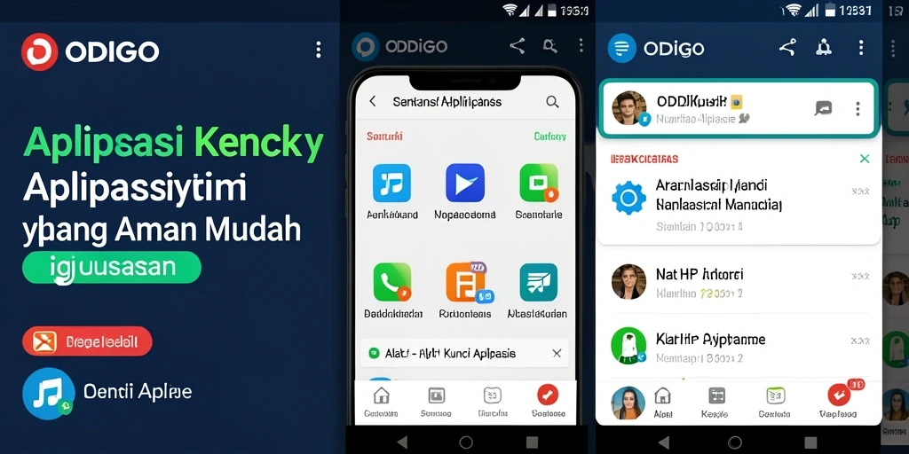 Tampilan antarmuka ODDIGO yang menarik dan fungsional.