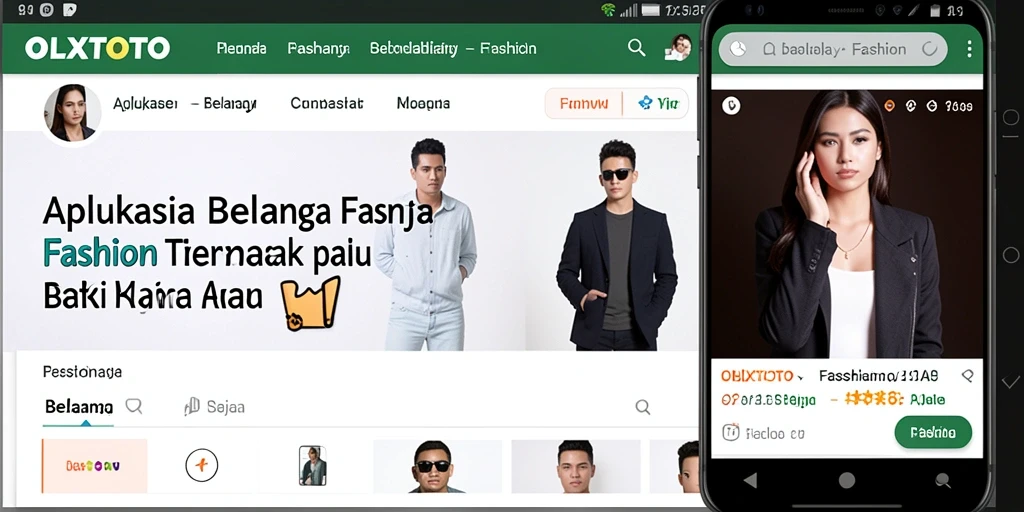 Tampilan antarmuka OLXTOTO yang modern dan mudah dinavigasi.
