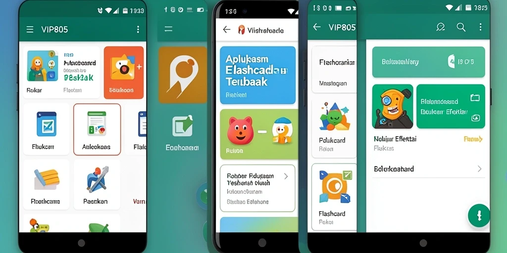 Tampilan antarmuka aplikasi VIP805 yang ramah pengguna dan intuitif.