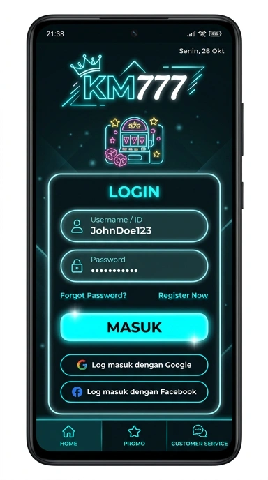 Panduan Masuk Akun km777 untuk Android Indonesia